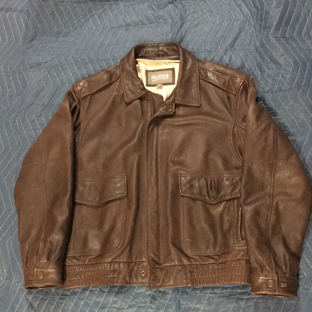 Wilson’s Leather jacket! 🧥